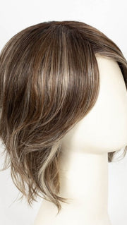 TRES-CHOCOLATE-R | Carefully placed White, Medium, and Dark Chocolate tones completed with a Dark Brown Root.