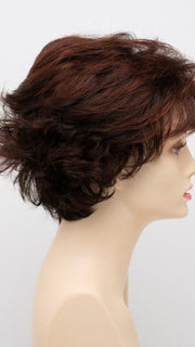 CHOCOLATE CHERRY | Dark Brown roots with overall Medium Brown base with Deep Red highlights
