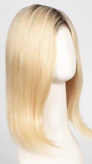613/102S8 | Pale Natural Gold Blonde and Pale Platinum Blonde Blend, Shaded with Medium Brown