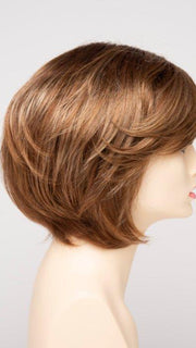CREAMED COFFEE | Medium Brown roots and base with Cinnamon and Golden Blonde highlights