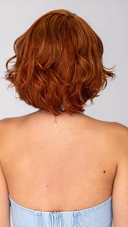 GIA MONO by Envy in color LIGHTER RED | Irish Red with subtle Blonde Highlights