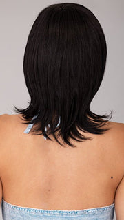 ROXIE wearing INVIGORATION by GABOR in BLACK | Black or Jet Black Hair