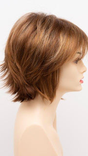 CREAMED COFFEE | Medium Brown roots and base with Cinnamon and Golden Blonde highlights