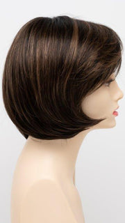 AMARETTO CREAM | Dark Brown roots with overall Medium Brown base with Honey Blonde highlights