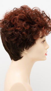 CHOCOLATE CHERRY | Dark Brown roots with overall Medium Brown base with Deep Red highlights