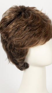 SS8/29 SHADED HAZELNUT | Rich Medium Brown Evenly Blended with Ginger Blonde Highlights with dark roots