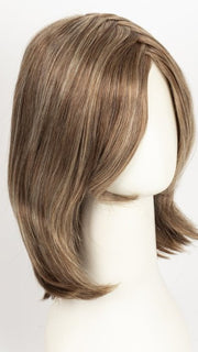 R11S GLAZED MOCHA | Warm Medium Brown with Golden Blonde Highlights on Top