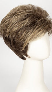 Color R11S = Glazed Mocha: Medium Brown with Golden Blonde Highlights