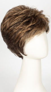 R829S GLAZED HAZELNUT | Rich Medium Brown with Ginger Highlights on Top