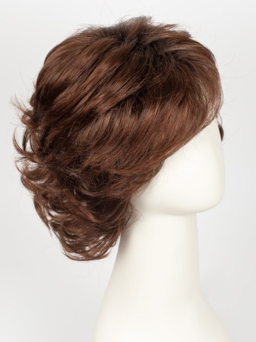 SS130 DARK COPPER | Bright Reddish Brown with Subtle Copper Highlights and Dark Roots