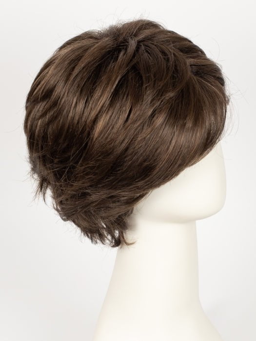 SS10 SHADED CHESTNUT | Rich Medium Brown Evenly Blended with Light Brown Highlights and Dark Roots