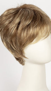 GINGER ROOTED | Light Honey Blonde, Light Auburn, and Medium Honey Blonde Blend with Dark Roots