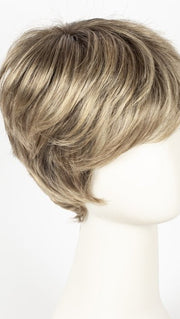 SAND ROOTED | Light Brown, Medium Honey Blonde, and Light Golden Blonde Blend with Dark Roots