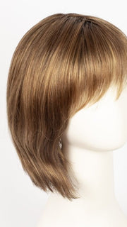 MOCCA ROOTED | Medium Brown, Light Brown, and Light Auburn blend with Dark Roots