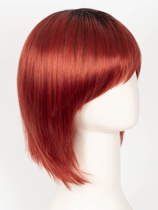 HOT FLAME ROOTED 33.130.4 | Dark Auburn, Deep Copper Brown, and Darkest Brown Blend with Shaded Roots