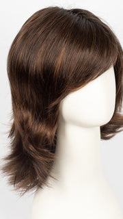 CINNAMON BROWN ROOTED | Med Auburn Dark Auburn and Dark Brown Roots
