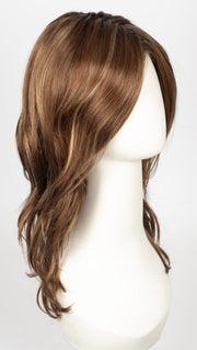 30A27S4 | Medium Natural Red and Medium Red-Gold Blonde Blend, Shaded with Dark Brown