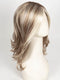 101/88/27S8 CATALINA BLONDE | Pale blonde with Pure White Natural Violet halo highlights, shaded medium brown 