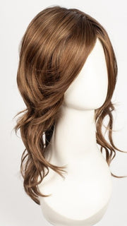 30A27S4 | Medium Natural Red and Medium Red-Gold Blonde Blend, Shaded with Dark Brown