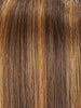 6F27 CARAMEL RIBBON | Natural Gold Brown with Medium Red-Gold Blonde Highlights and Tips
