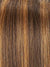 6F27 CARAMEL RIBBON | Natural Gold Brown with Medium Red-Gold Blonde Highlights and Tips
