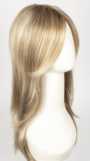 12FS12 MALIBU BLONDE | Lt Gold Brown, Lt Natural Gold Blonde & Pale Natural Gold-Blonde Blend, Shaded w/ Lt Gold Brown