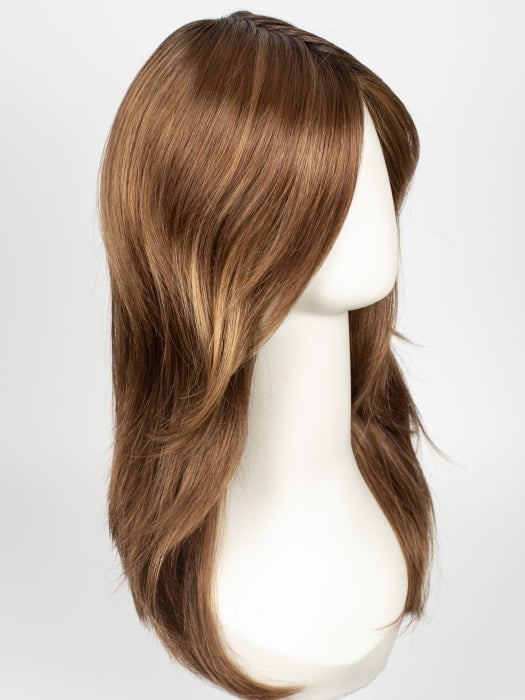 30A27S4 | Medium Natural Red and Medium Red-Gold Blonde Blend, Shaded with Dark Brown