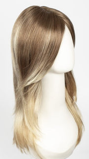 S14-26/88RO SUNSHINE | Cascading Ombre Shade | Medium Brunette Roots fade into Warm, Honey Blonde Hues at the Ends