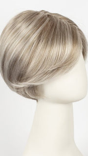 101F48T | Soft White Front, Light Brown with 75% Grey Blend with Soft White Tips