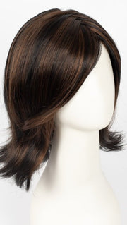 1BRH30 CHOCOLATE PRETZEL | Soft Black with 33% Gold-Red Highlights