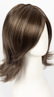 8RH14 | HOT COCOA | Medium Brown with 33% Medium Natural Blonde Highlights