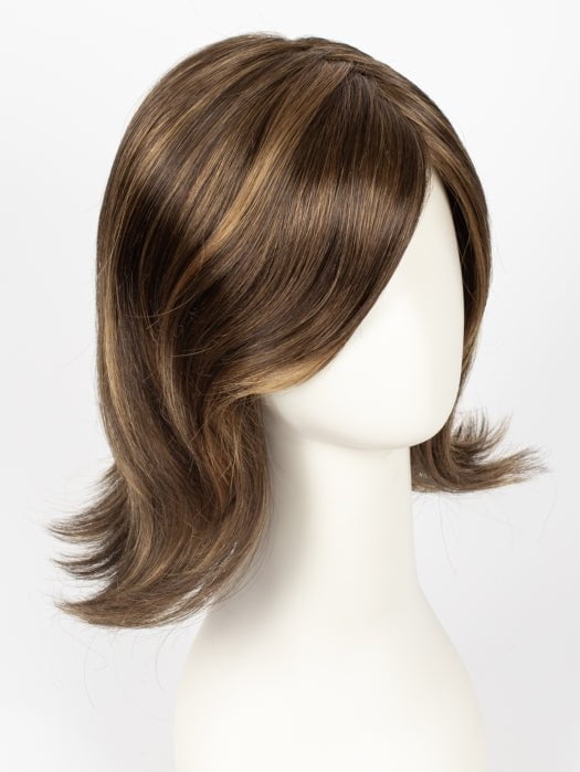 6F27 | CARAMEL RIBBON | Dark Brown with Light Red-Gold Blonde Highlights and Tips