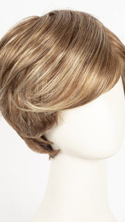 FS26/31 | Medium Red-Gold Brown and Light Gold Blonde Blend with Light Gold Blonde Bold Highlights