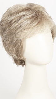 101F48T  | Soft White Front, Light Brown with 75% Grey Blend with Soft White Tips 