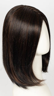 1BRH30 CHOCOLATE PRETZEL | Soft Black with 33% Gold-Red Highlights