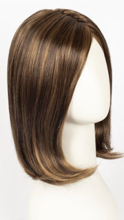 6F27 CARAMEL RIBBON  | Dark Brown with Light Red-Gold Blonde Highlights and Tips 
