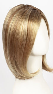 14/26S10 | Light Gold Blonde and Medium Red-Gold Blonde Blend, Shaded with Light Brown