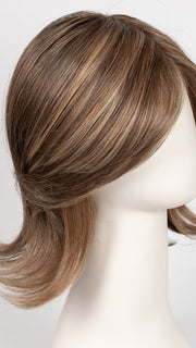 24BT18F | Dark Natural Ash Blonde & Light Golden Blonde Blend w/Dark Natural Ash Blonde Nape