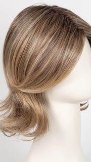 24BT18S8 | Shaded Mocha : Dark Ash Blonde/Honey Blonde Blend, Shaded w/ Med Brown 