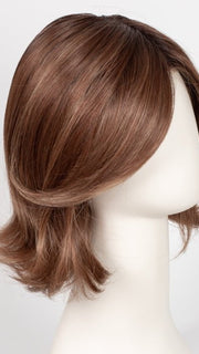 30A27S4 | Shaded Peach : Brown Red/Strawberry Blonde Blend, Shaded w/ Dk Brown 