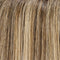 24BT18S8 SHADED MOCHA | Medium Natural Ash Blonde & Light Natural Gold Blonde Blend with Light Natural Gold Blonde tips, Shaded with Medium Brown