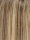 24BT18S8 SHADED MOCHA | Medium Natural Ash Blonde & Light Natural Gold Blonde Blend with Light Natural Gold Blonde tips, Shaded with Medium Brown
