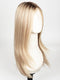 101/88/27S8 CATALINA BLONDE | Pale blonde with Pure White Natural Violet halo highlights, shaded medium brown 