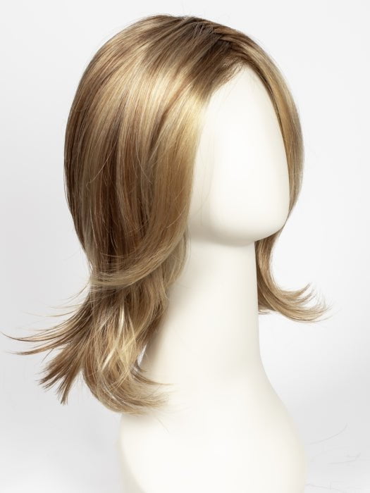 14/26S10 SHADED PRALINES N' CRÈME | Medium Natural-Ash Blonde and Medium Red-Gold Blonde Blend, Shaded with Light Brown