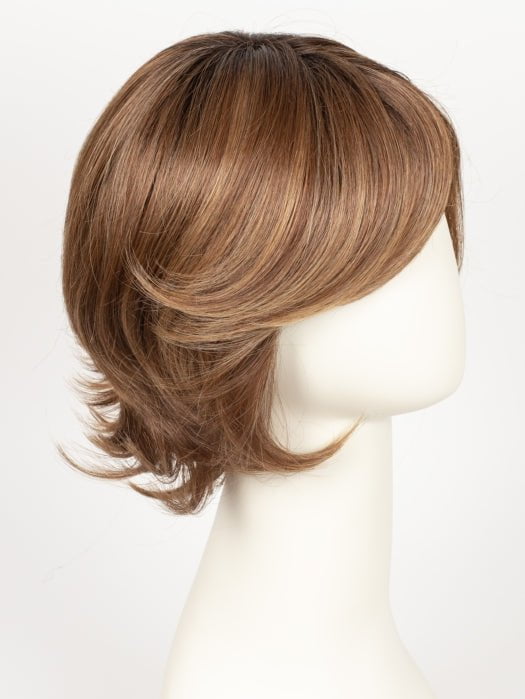 30A27S4  | Medium Natural Red and Medium Red-Gold Blonde Blend, Shaded with Dark Brown
