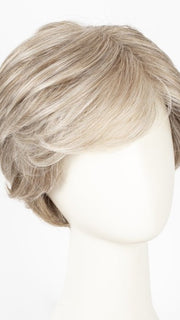 101F48T | Soft White Front, Light Brown with 75% Grey Blend with Soft White Tips 