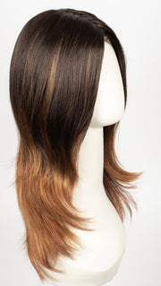 S4-28/32RO SUNRISE | Cascading Ombre Shade | Dark Roots Melt Naturally and blend into Radiant, Fiery Red Ends