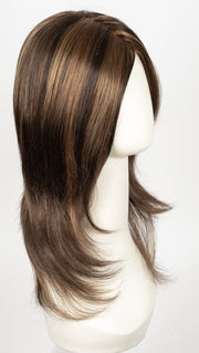 FS6/30/27 TOFFEE TRUFFLE | Brown, Medium Red-Gold, Medium Red-Gold Blonde Blend with Medium Gold Blonde Bold Highlights