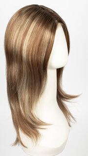 FS6/31S6 SALTED CARAMEL | Medium Natural Red Brown with Red Gold Blonde Bold Highlights, Shaded with Brown