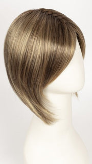 24BT18S8 | Medium Natural Ash Blonde and Light Natural Gold Blonde Blend, Shaded with Medium Brown